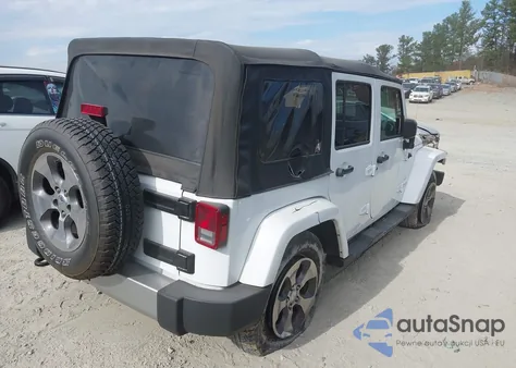 2017 Jeep Wrangler Unlimited Sahara 4X4 z USA, uszkodzony, nr VIN 1C4BJWEG1HL699292